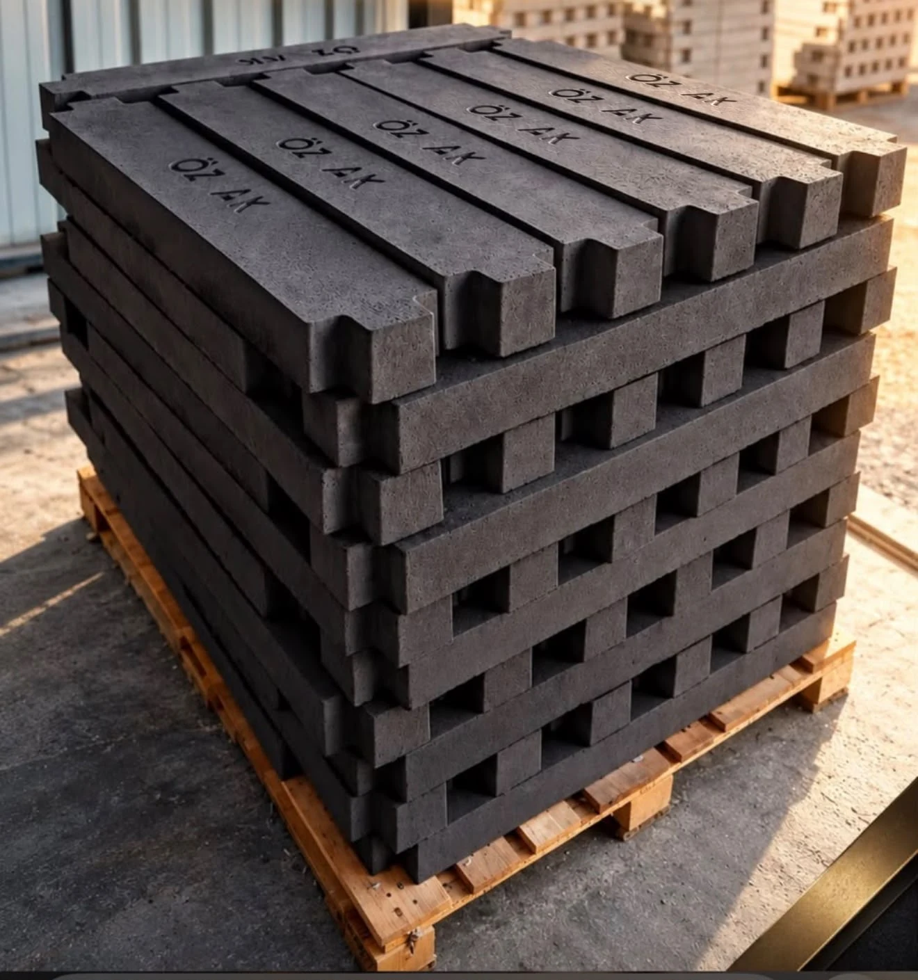 Beton denge ağırlığı dolgu blokları